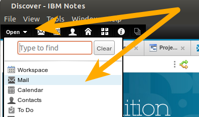 how to create a bookmark in lotus notes 8.5