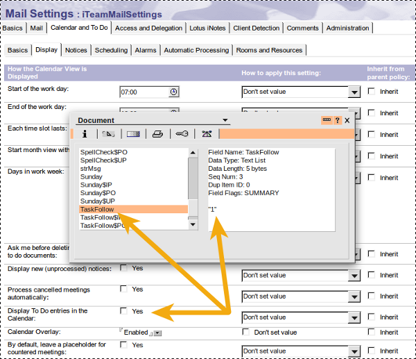 Enable Automatic update of Lotus Notes To Do's Step 3