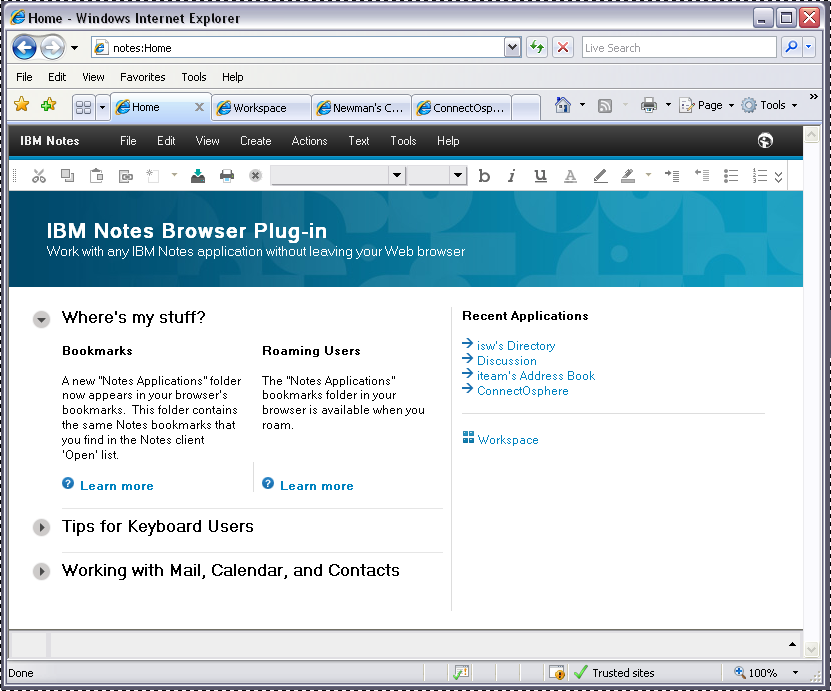 ibm notes traveler windows 8