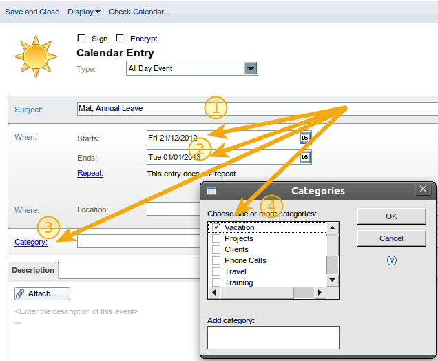 ibm notes out of office