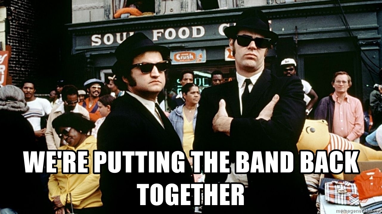 join together in the band