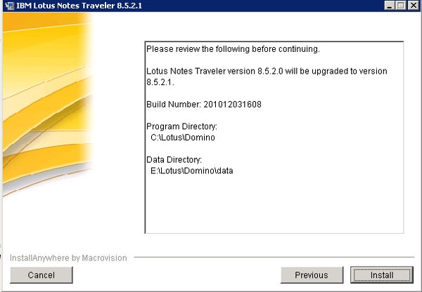 Image:Lotus Traveler 8.5.2.1 including Android,  IT ... JUST ... WORKS