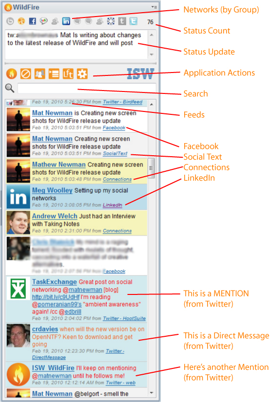 Image:If you use Notes, and you’re into Social Networking you HAVE to check out WildFire 1.3