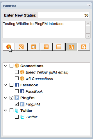 Image:If you use Notes, and you’re into Social Networking you HAVE to check out WildFire 1.3